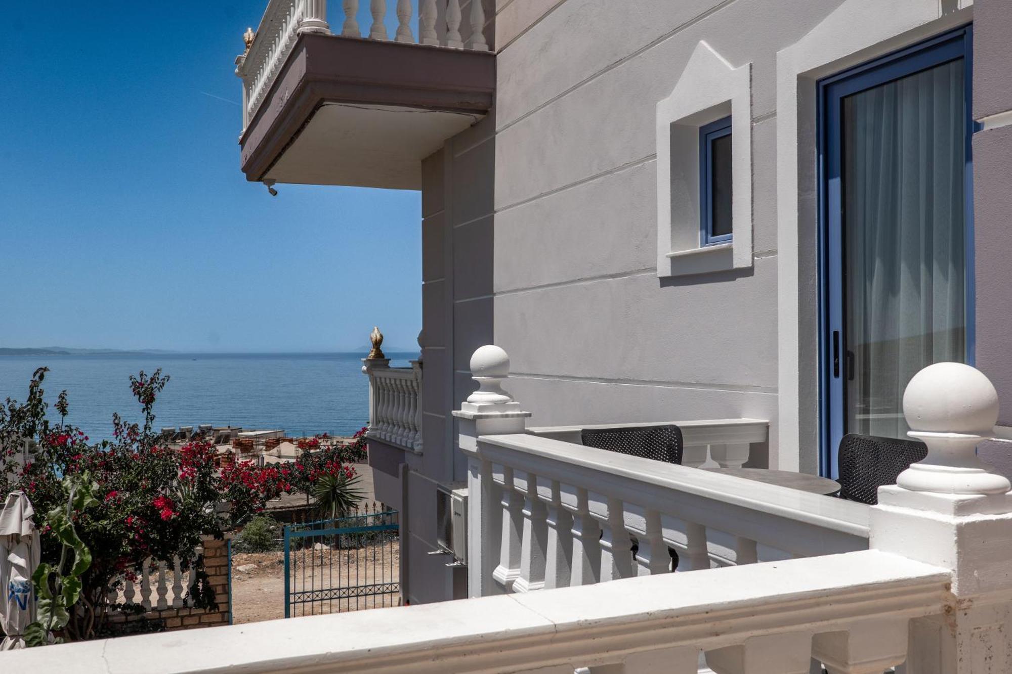 Keos Hotel Sarande Ngoại thất bức ảnh