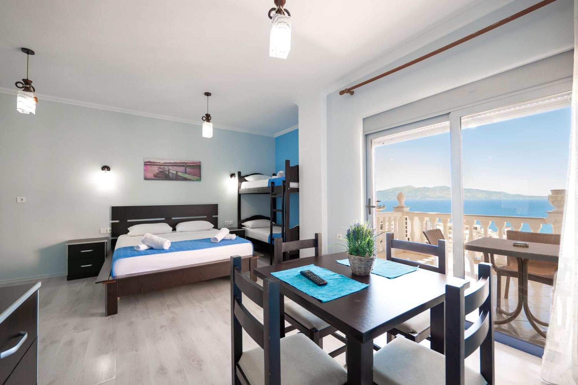 Keos Hotel Sarande Ngoại thất bức ảnh